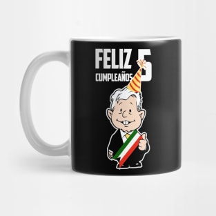 Me Canso Ganso 5th Birthday Mug